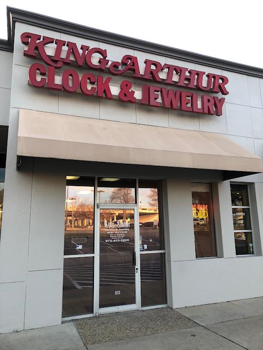 King Arthur Clocks and Jewelry