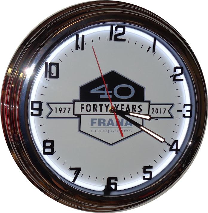 Norm's Custom Neon Clocks
